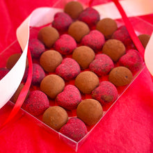 Load image into Gallery viewer, Valentine Chocolate Truffles (Vegan, GF)
